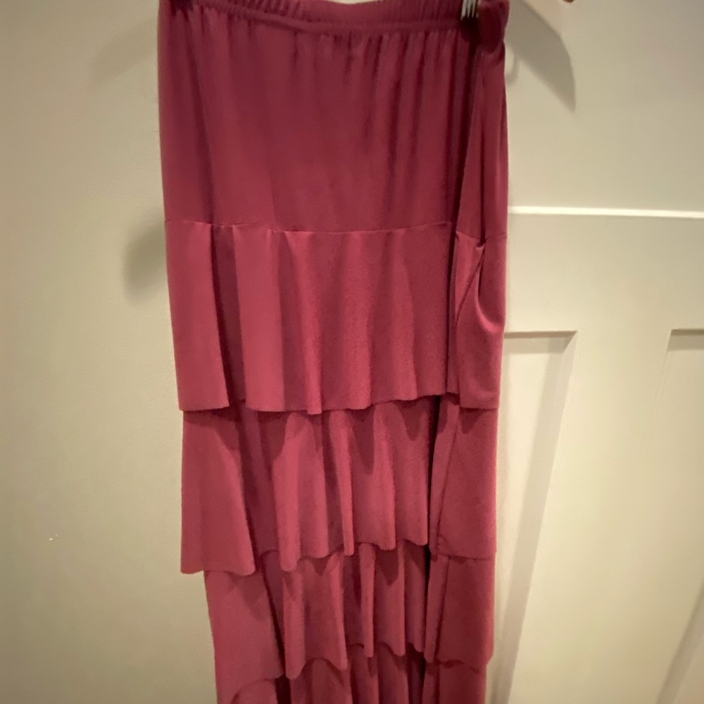 Junee Purple Layered Skirt